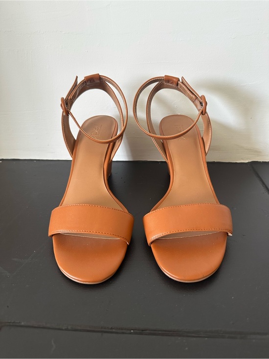 Nordstrom Rack Shoes - Women's Tan Ankle-Strap Open-Toe Sandals